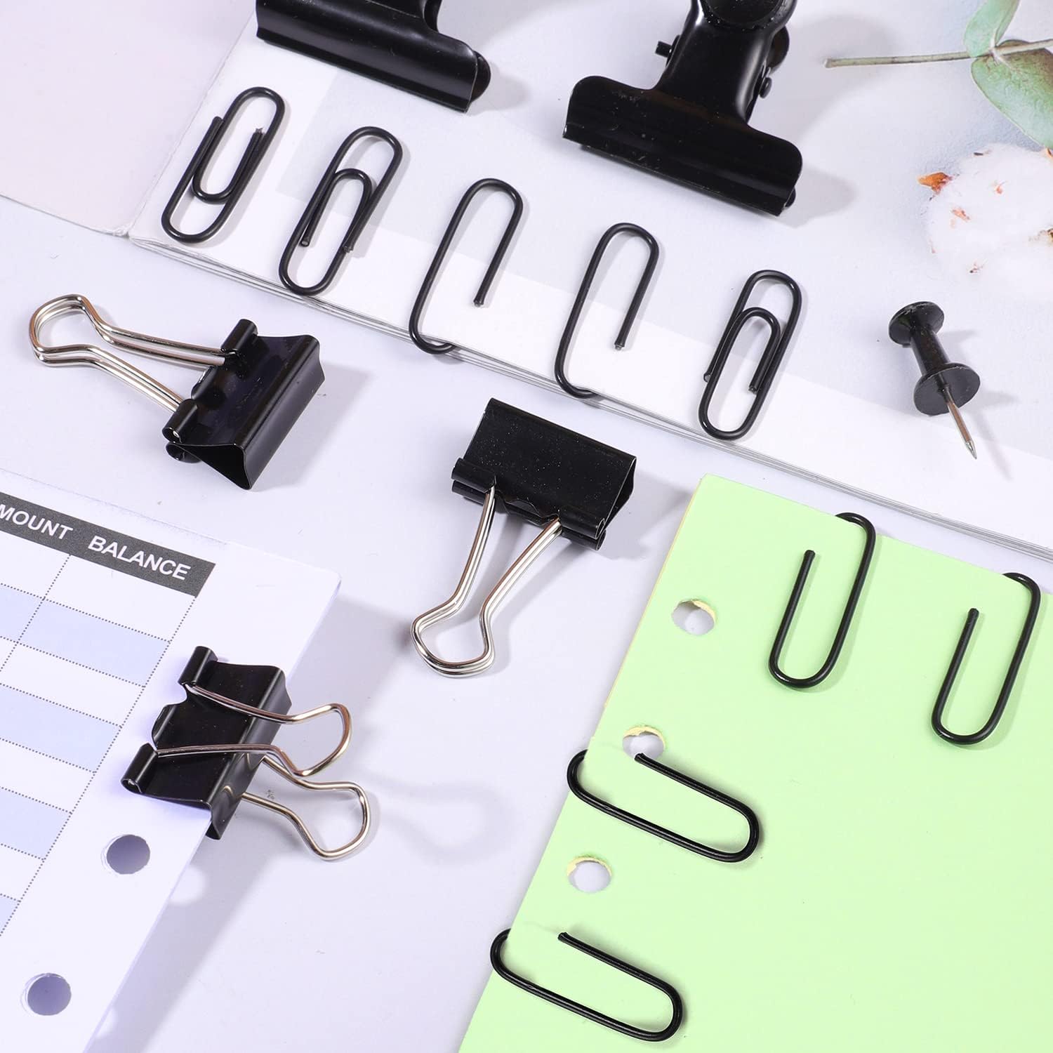 310pcs Push Pins Set Binder Pa - Binder Clip Assorted 评论和价格