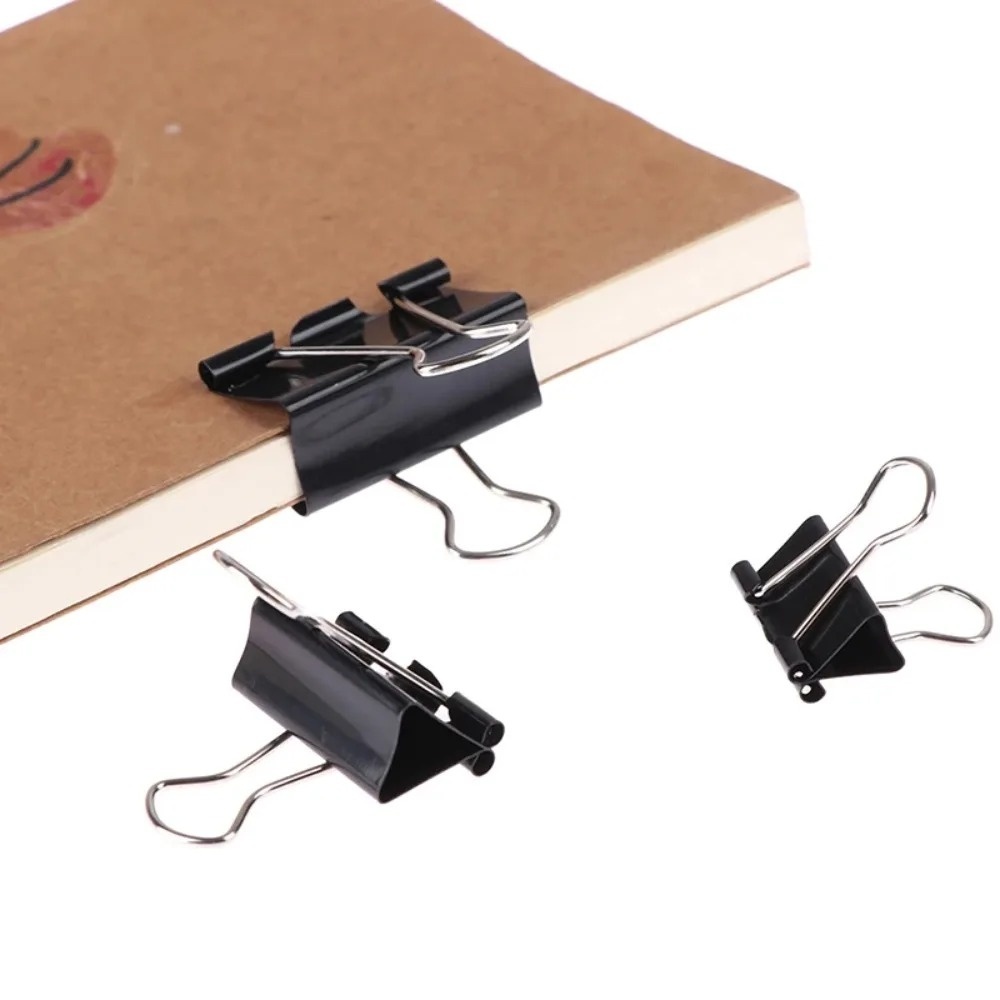 10 pieces Metal Paper Clip 19  - Binder Clip Assorted 评论和价格