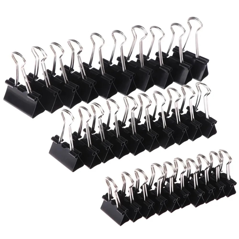 10 pieces Metal Paper Clip 19  - Binder Clip Assorted 评论和价格